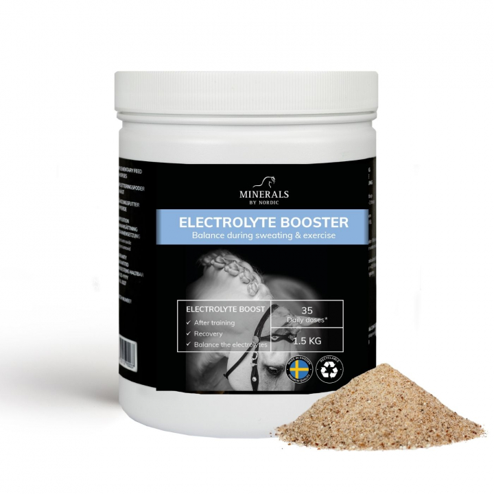 Elektrolyter häst - Electrolyte Booster 1.5 kg i gruppen HÄST / Fodertillskott / Mineraler hos Minerals by Nordic (ELE-015)